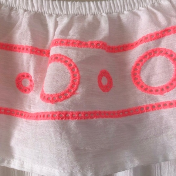 CAT & JACK Embroidered Off Shoulder Cover-Up Dress - Picture 3 of 7